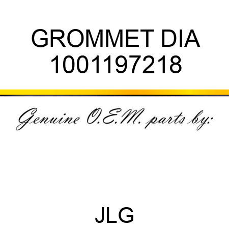 GROMMET DIA 1001197218