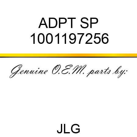 ADPT SP 1001197256