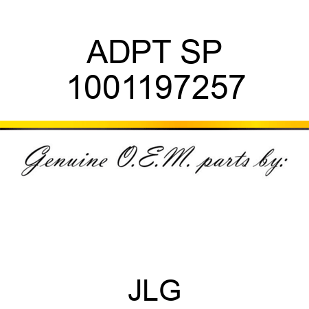 ADPT SP 1001197257