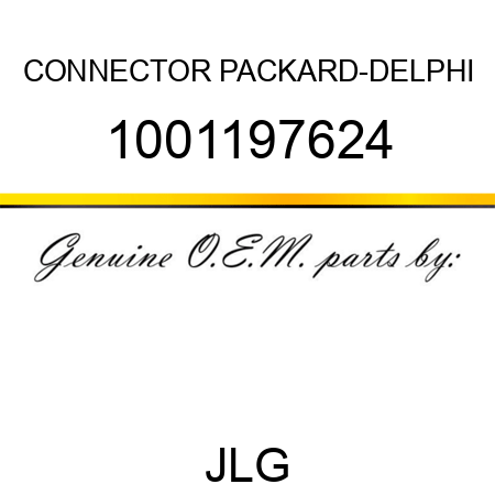CONNECTOR PACKARD-DELPHI 1001197624