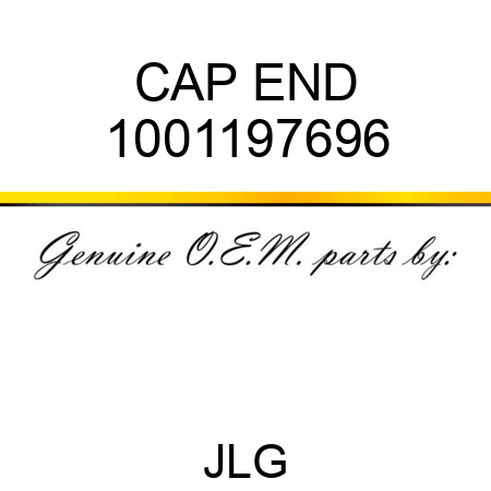 CAP END 1001197696