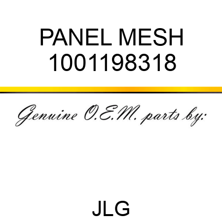 PANEL MESH 1001198318