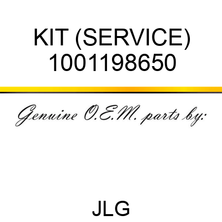 KIT (SERVICE) 1001198650