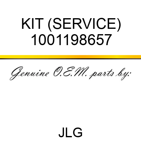 KIT (SERVICE) 1001198657