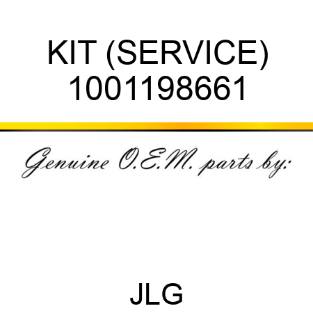 KIT (SERVICE) 1001198661