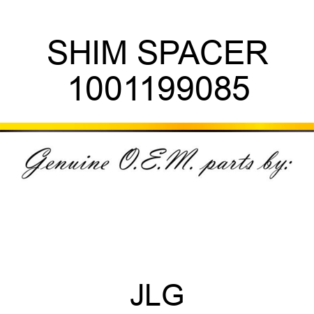 SHIM SPACER 1001199085