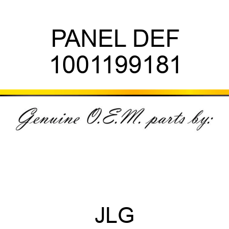 PANEL DEF 1001199181