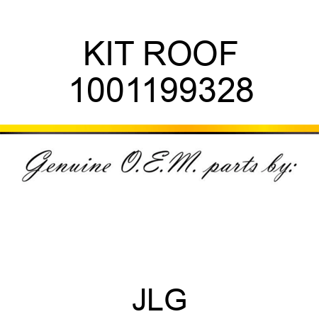 KIT ROOF 1001199328