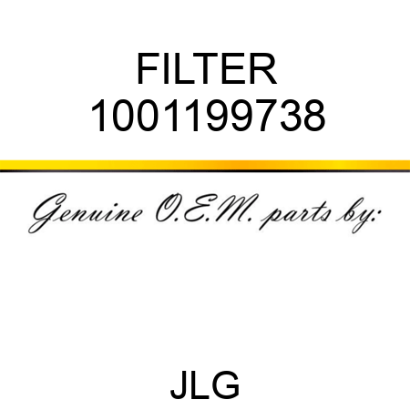 FILTER 1001199738