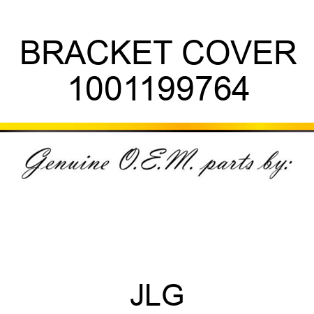 BRACKET COVER 1001199764