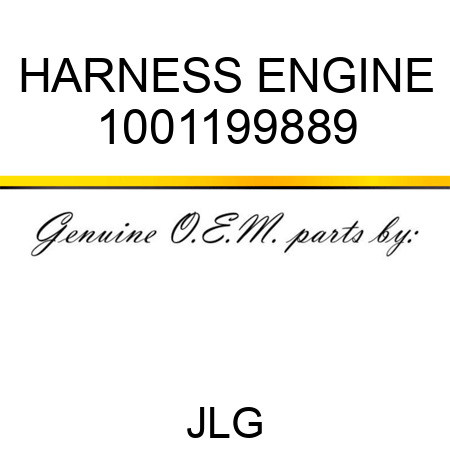 HARNESS ENGINE 1001199889