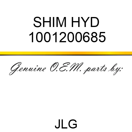 SHIM HYD 1001200685