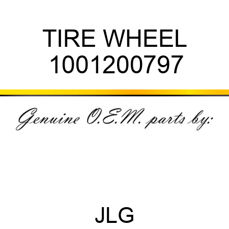TIRE WHEEL 1001200797