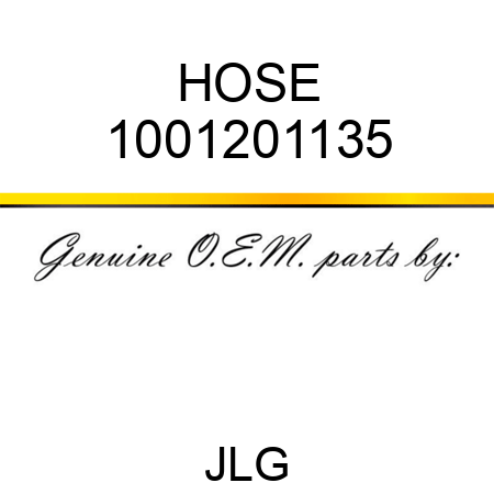 HOSE 1001201135