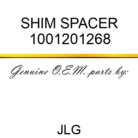 SHIM SPACER 1001201268