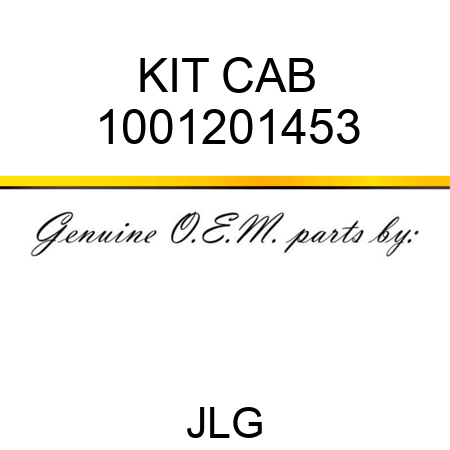 KIT CAB 1001201453