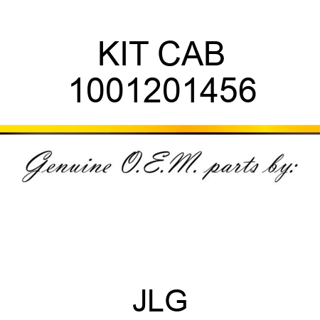 KIT CAB 1001201456