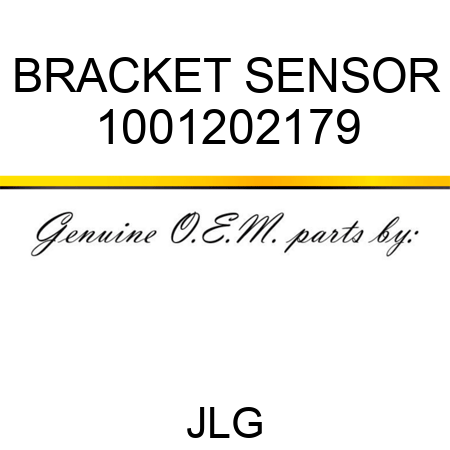 BRACKET SENSOR 1001202179