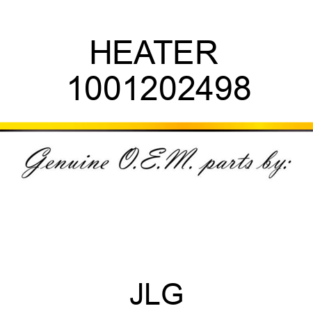 HEATER  1001202498