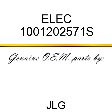 ELEC 1001202571S