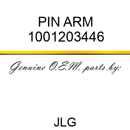 PIN ARM 1001203446
