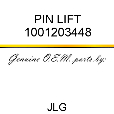 PIN LIFT 1001203448