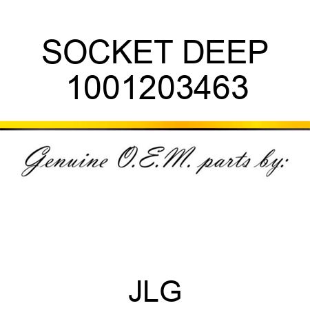 SOCKET DEEP 1001203463