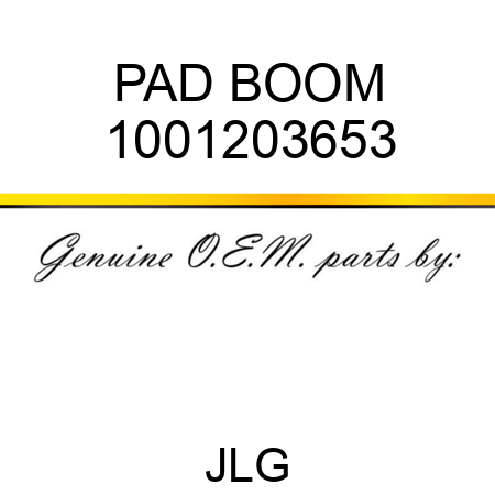 PAD BOOM 1001203653