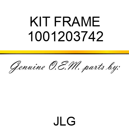 KIT FRAME 1001203742