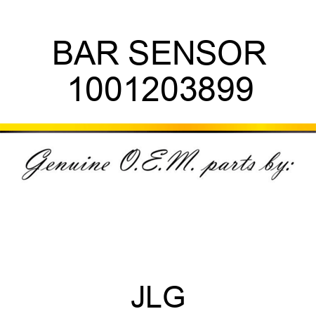 BAR SENSOR 1001203899