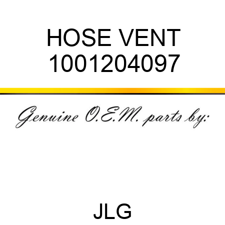 HOSE VENT 1001204097