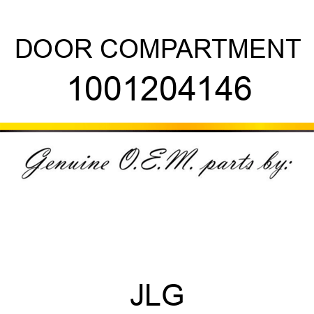 DOOR COMPARTMENT 1001204146