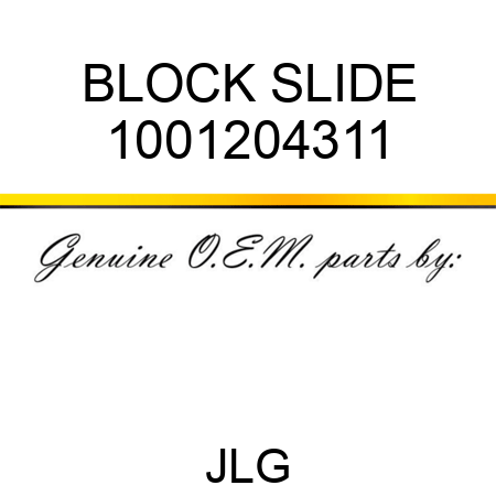 BLOCK SLIDE 1001204311