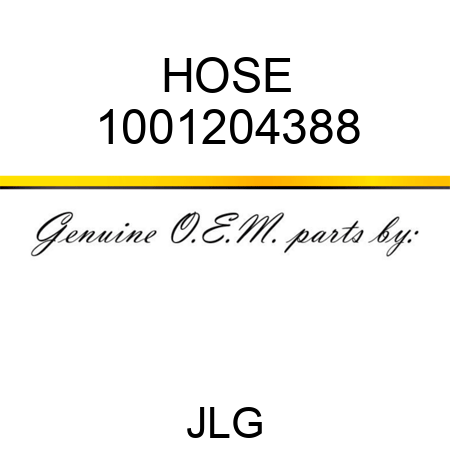 HOSE 1001204388