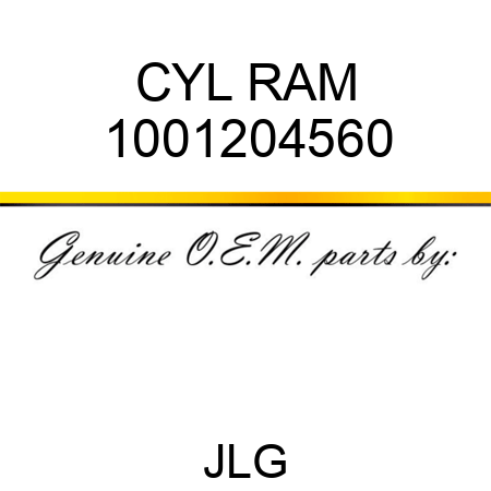 CYL RAM 1001204560