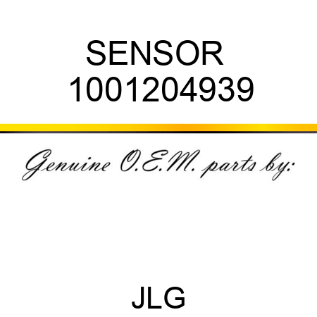 SENSOR  1001204939