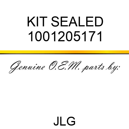 KIT SEALED 1001205171
