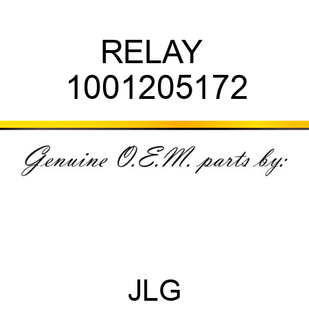 RELAY  1001205172