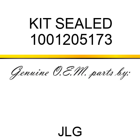 KIT SEALED 1001205173