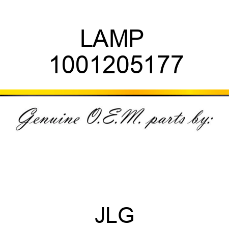 LAMP  1001205177