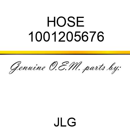 HOSE 1001205676