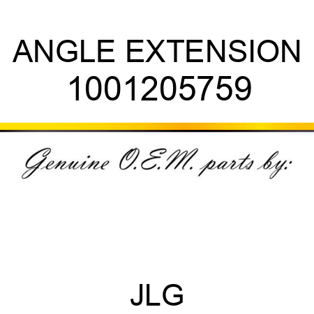 ANGLE EXTENSION 1001205759