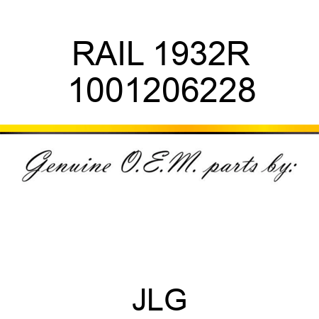 RAIL 1932R 1001206228