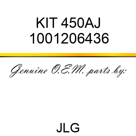 KIT 450AJ 1001206436