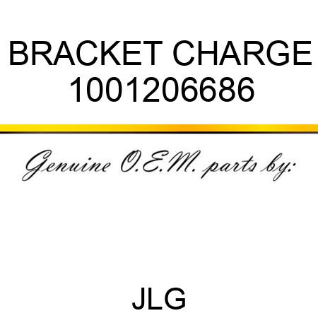 BRACKET CHARGE 1001206686