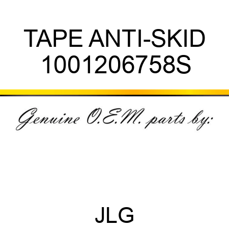TAPE ANTI-SKID 1001206758S
