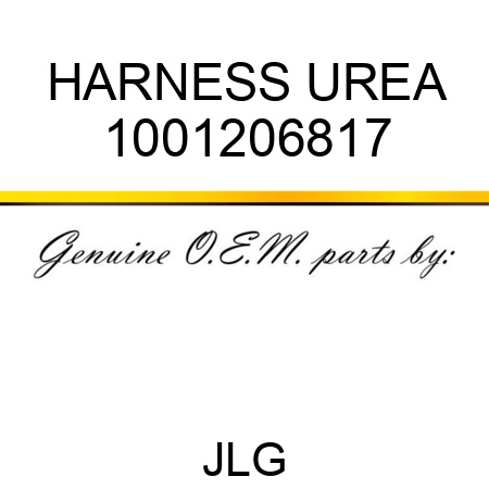HARNESS UREA 1001206817