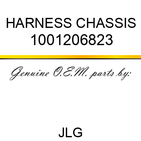 HARNESS CHASSIS 1001206823