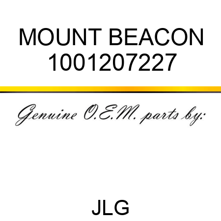 MOUNT BEACON 1001207227