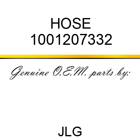 HOSE 1001207332